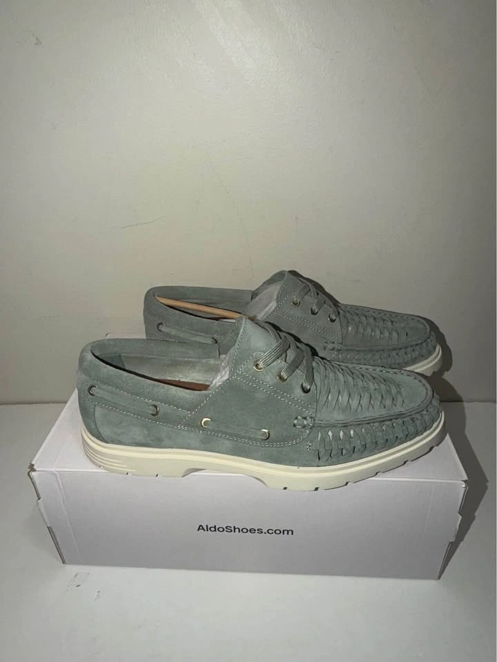 New ALDO Men Woven Suede Boat Shoes - Size 10.5 & 12 US - photo 5