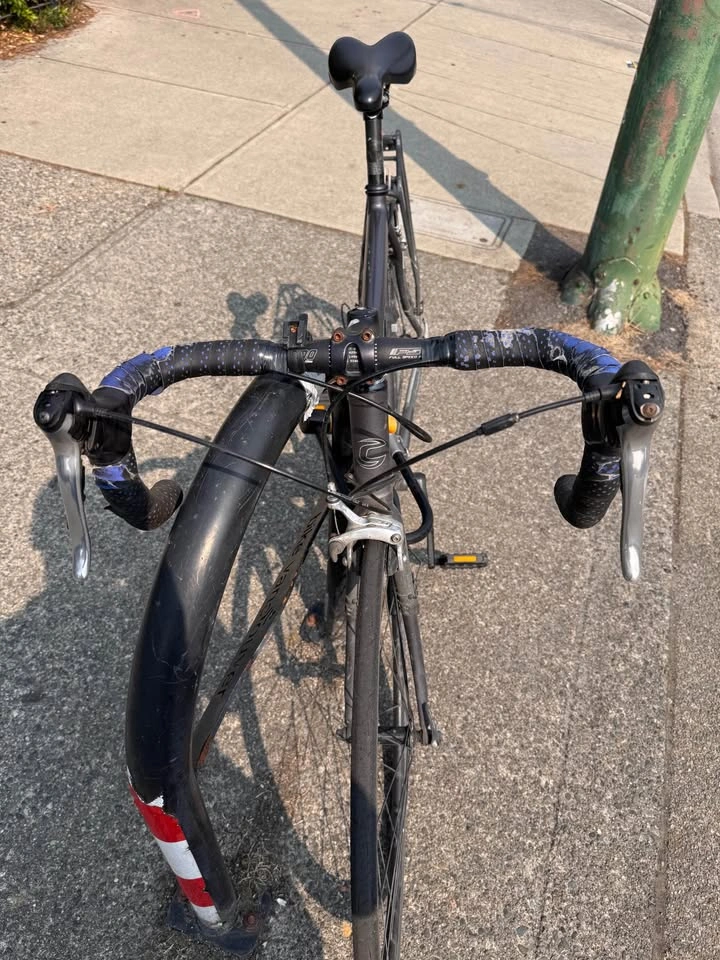 Cannondale R700 (CAAD7) — commuter/touring build - photo 2