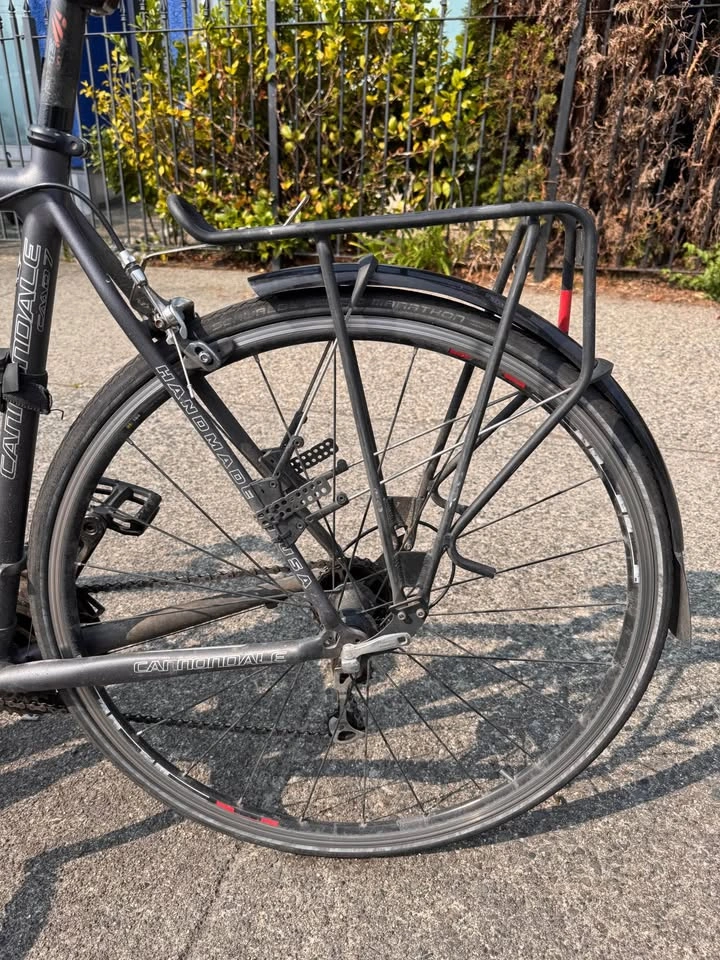 Cannondale R700 (CAAD7) — commuter/touring build - photo 3