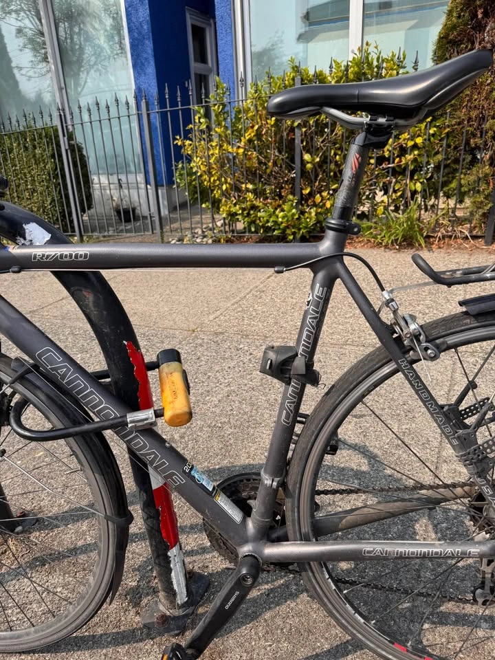 Cannondale R700 (CAAD7) — commuter/touring build - photo 4