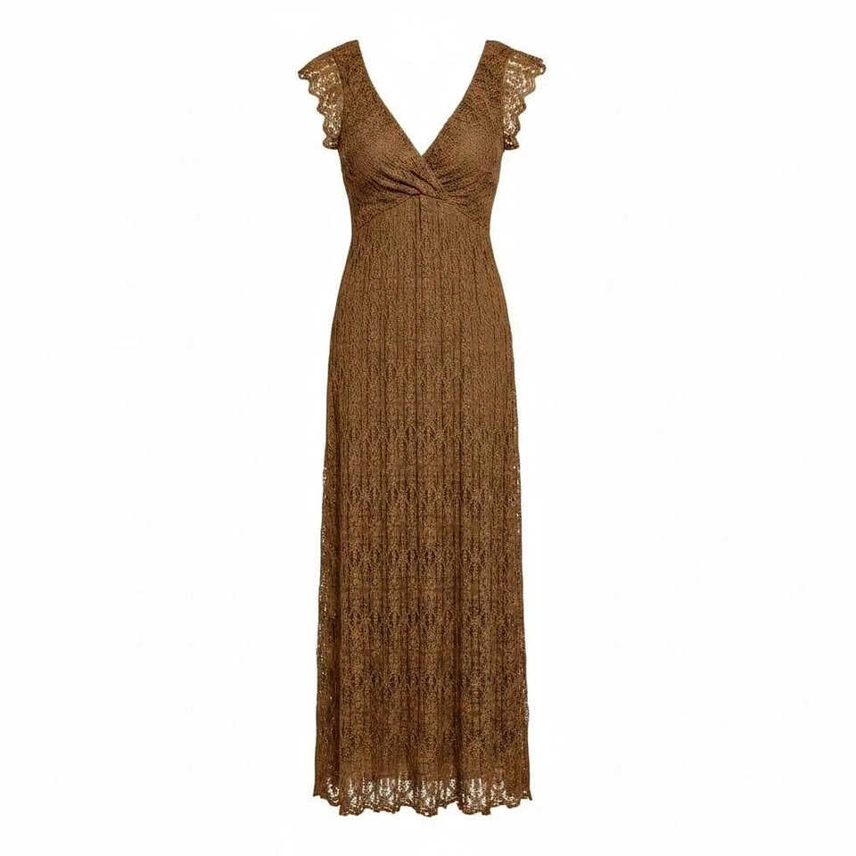 Kirous Los Angeles Lace Maxi Dress