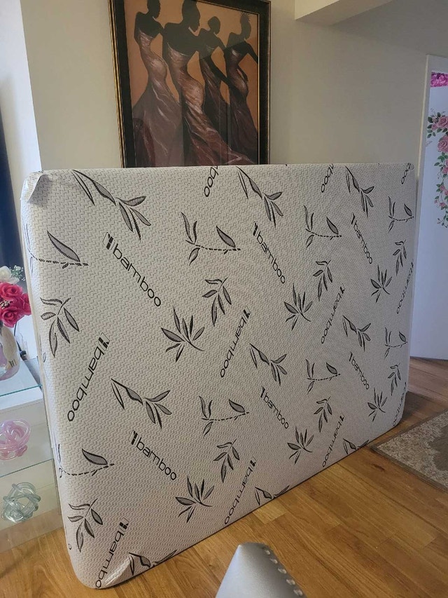 BAMBOO QUEEN MATTRESS WITH BOX SPRING