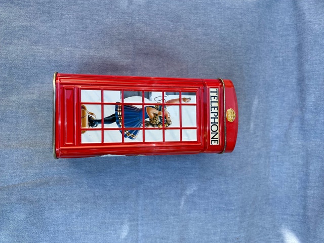 Telephone Booth Coin Bank