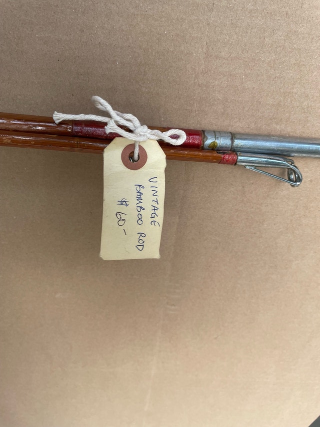 Rare HJ Frost Bamboo Rod 67” 2 Piece