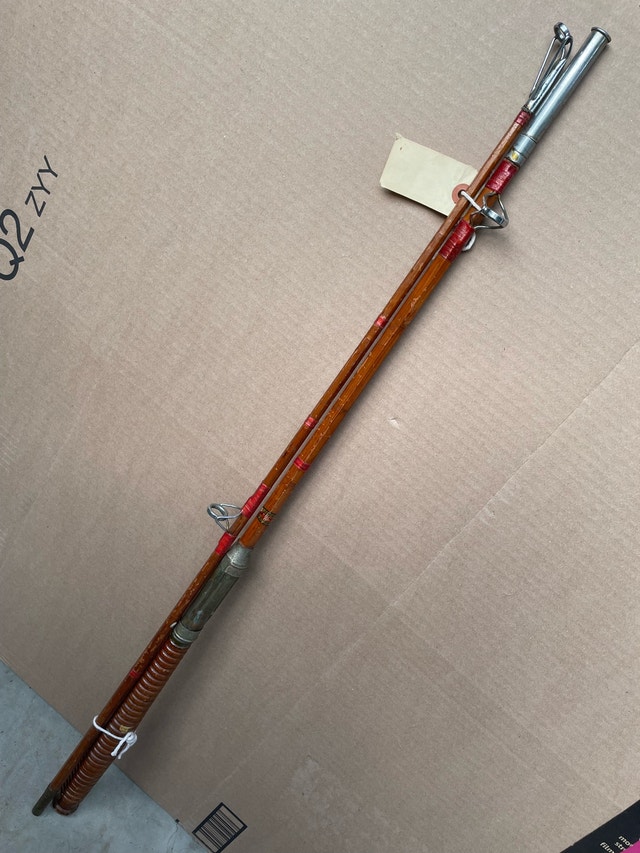 Rare HJ Frost Bamboo Rod 67” 2 Piece - photo 2
