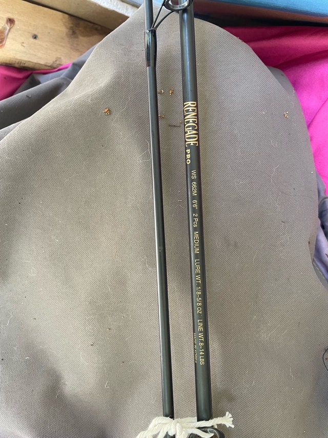 Renegade Pro WS 662M Fishing Rod