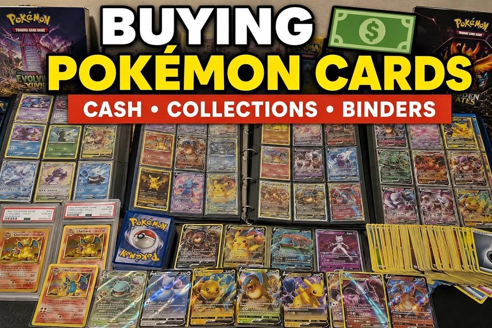 BUYING POKÉMON CARDS / COLLECTIONS — CASH