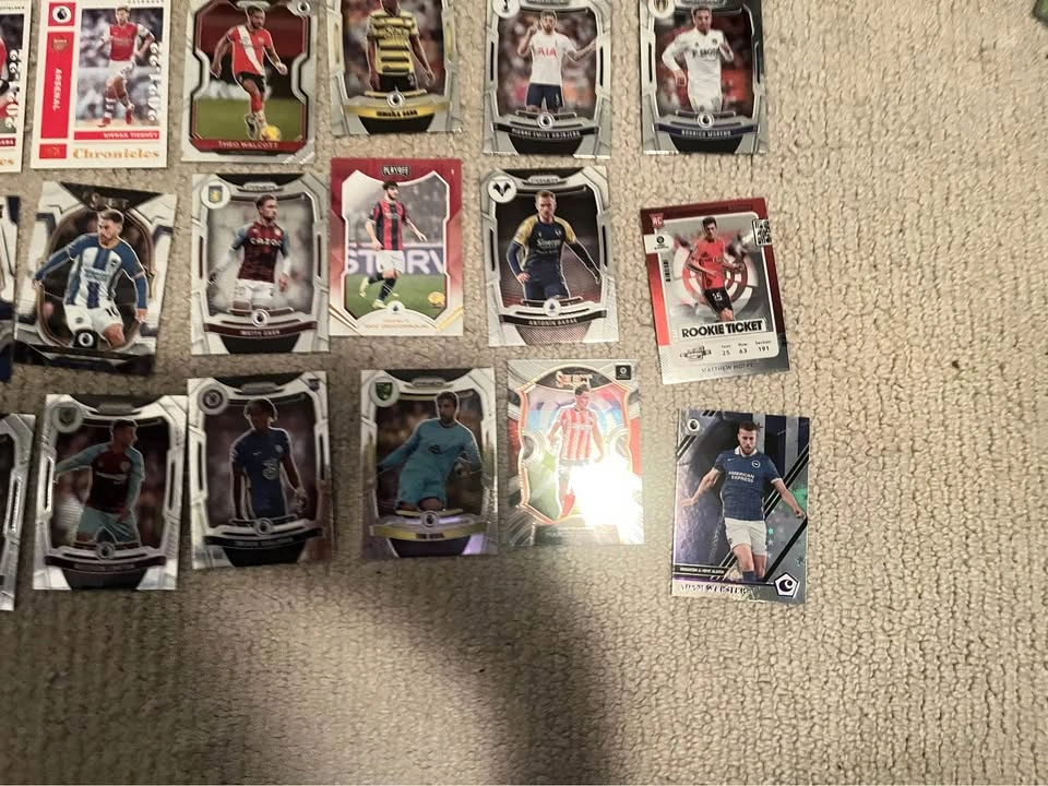 Panini Soccer Cards Lot - Prizm / Select / Refractors - photo 3