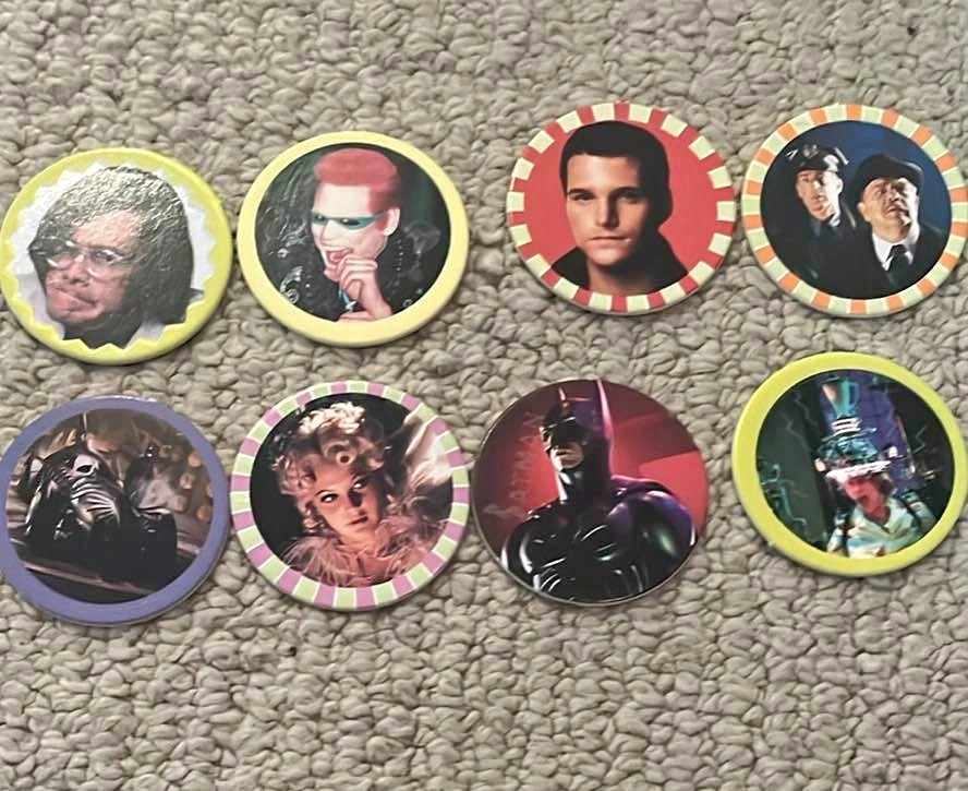 Batman Forever Mcdonalds Pog Lot