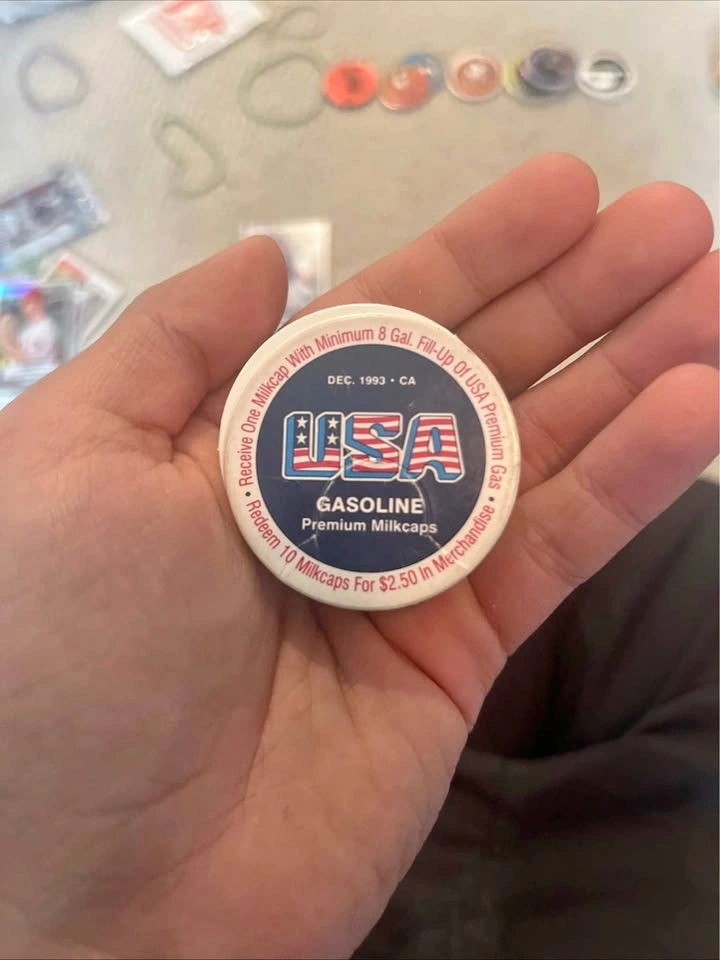 13 USA Gasoline Premium Milkcaps