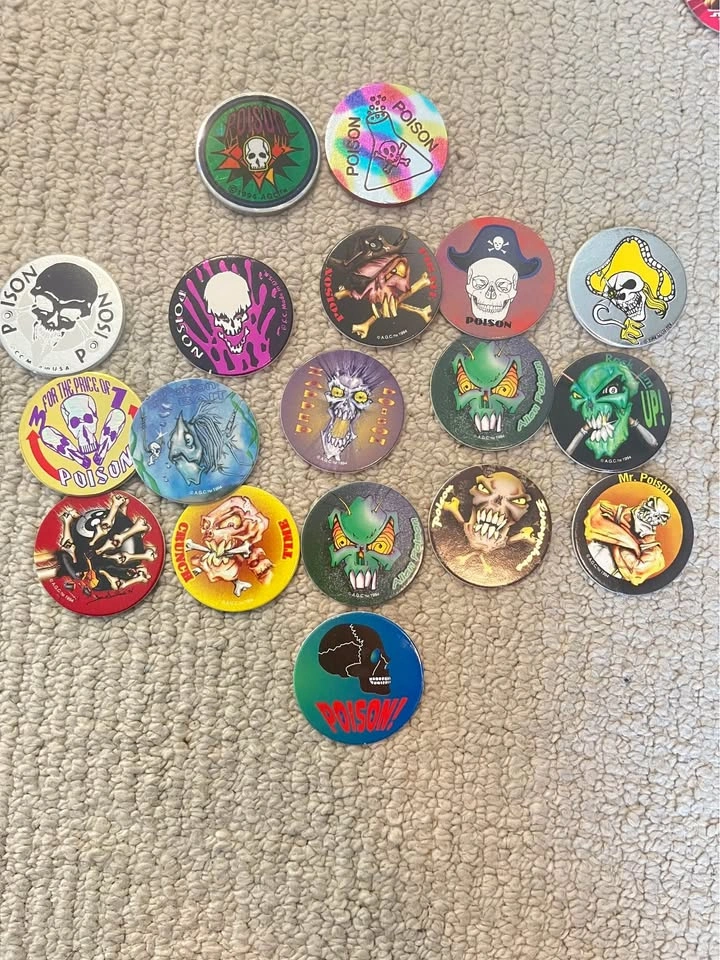 16 Poison Pogs 2 Slammers