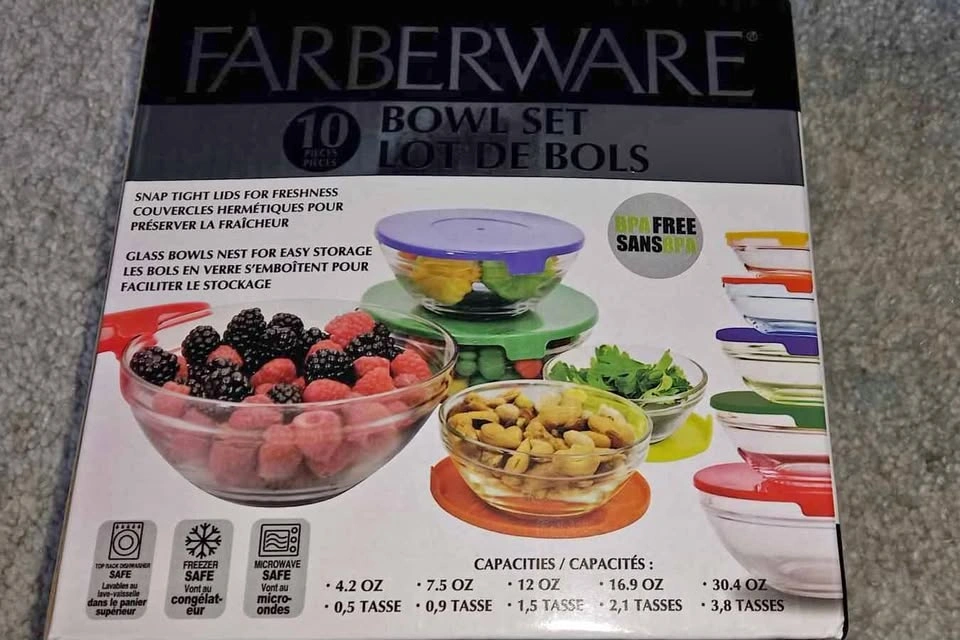 Farberware 10pc Bowl Set