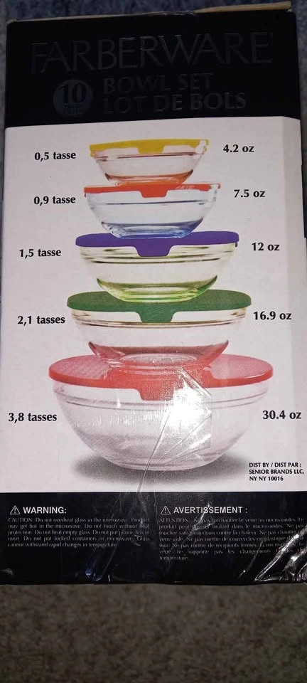 Farberware 10pc Bowl Set - photo 2