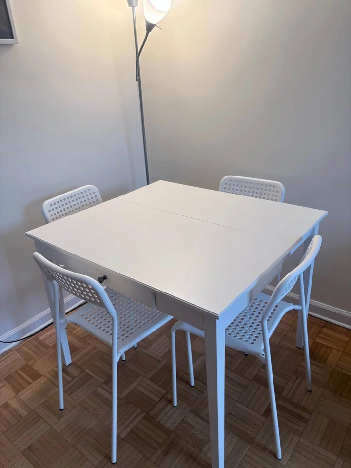 Chairs – Set of 4 – White - photo 2