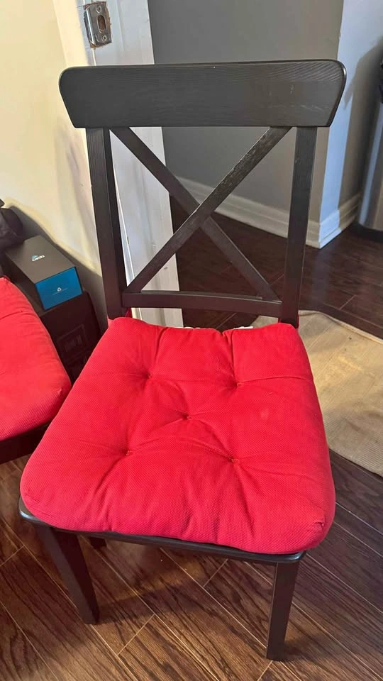 IKEA Black Chairs – Set of 5