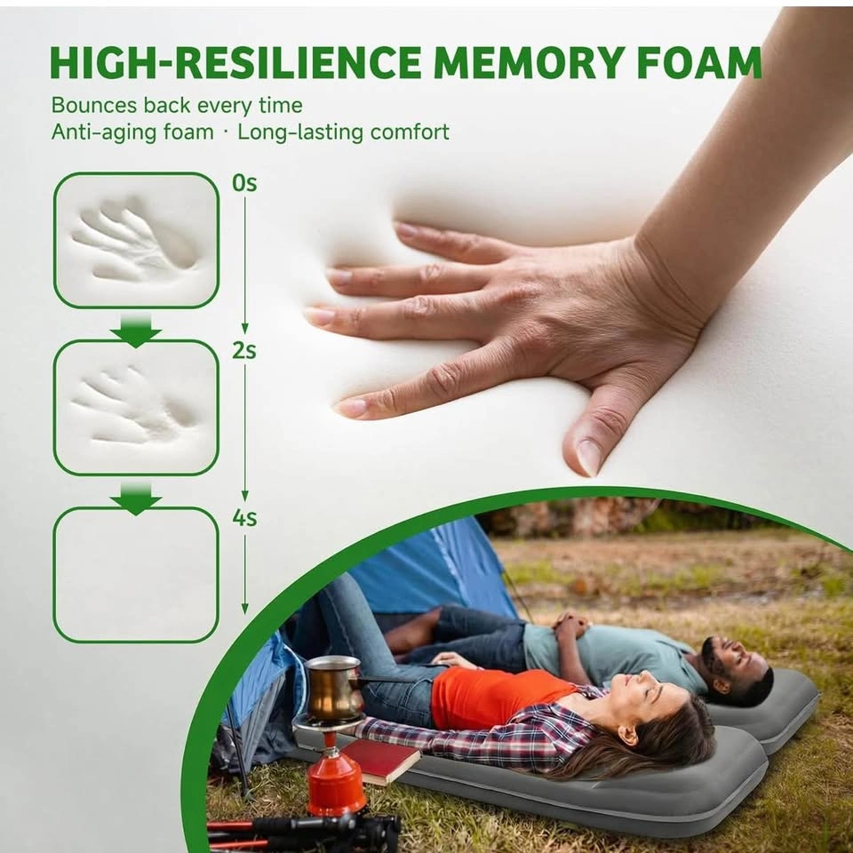 Elegear Self-Inflating Memory Foam Sleeping Pad, 3.1 inch - photo 4