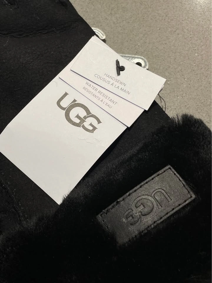 UGG Turn Cuff Gloves - Women's Large Black - photo 2