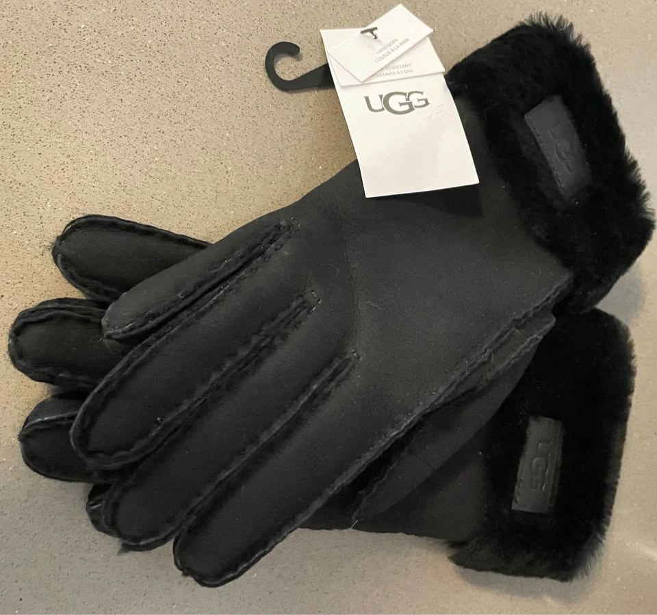 UGG Turn Cuff Gloves - Women's Large Black - photo 3