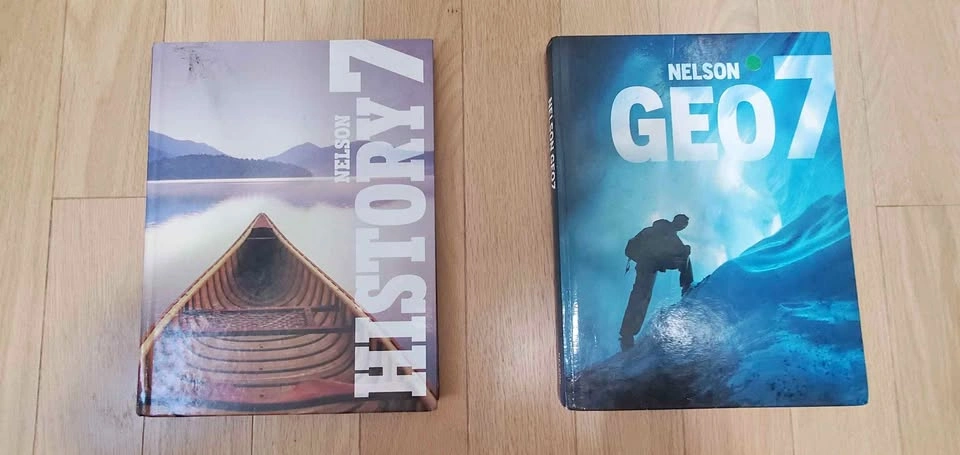 Nelson History 7 and Geo 7 Textbooks