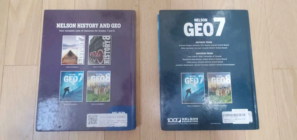 Nelson History 7 and Geo 7 Textbooks - photo 2