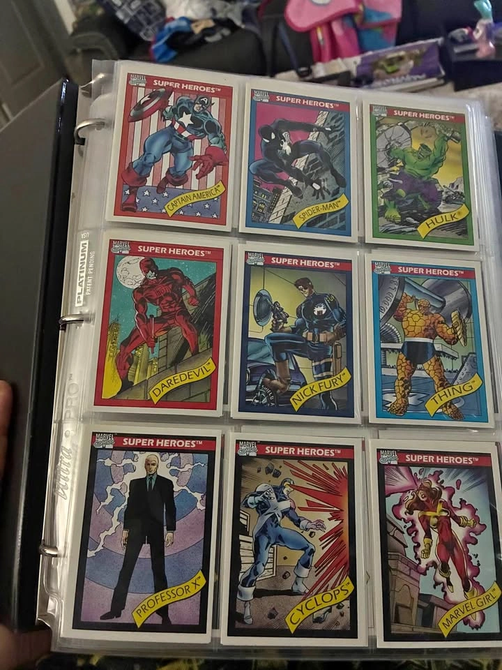 1990 Impel Marvel Universe Series 1 trading cards 162-card base