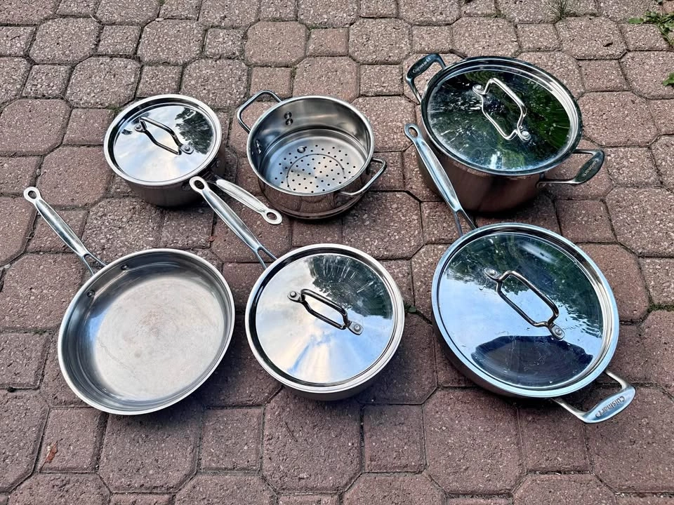 Cuisinart Multi Clad Pro pots and pans