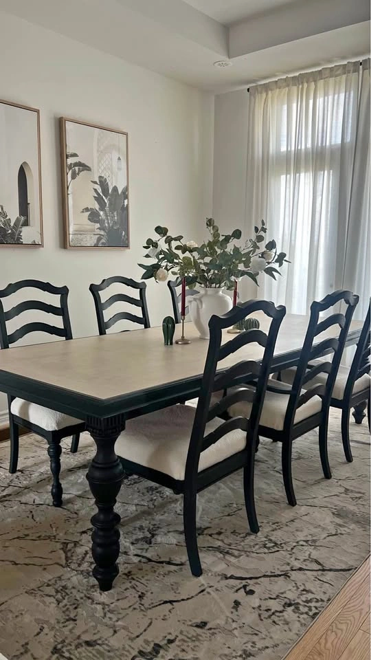 Dining chair set 6