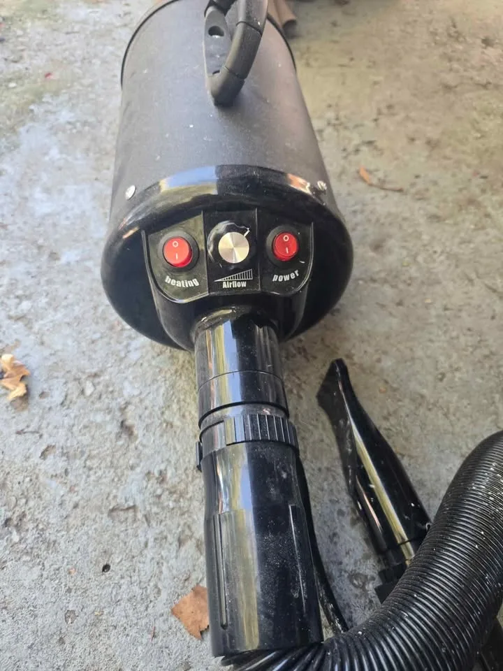 Dog grooming dryer image indicator(2)