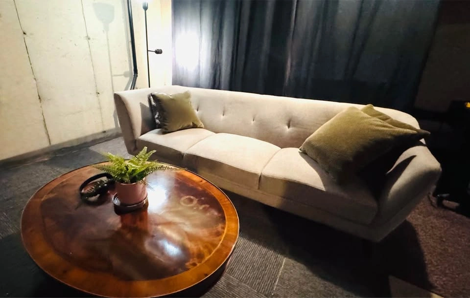 Very comfy Grey 3seater Sofa + delivery