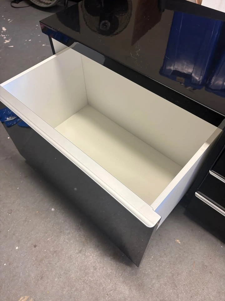 IKEA besta media unit - high gloss black - photo 2