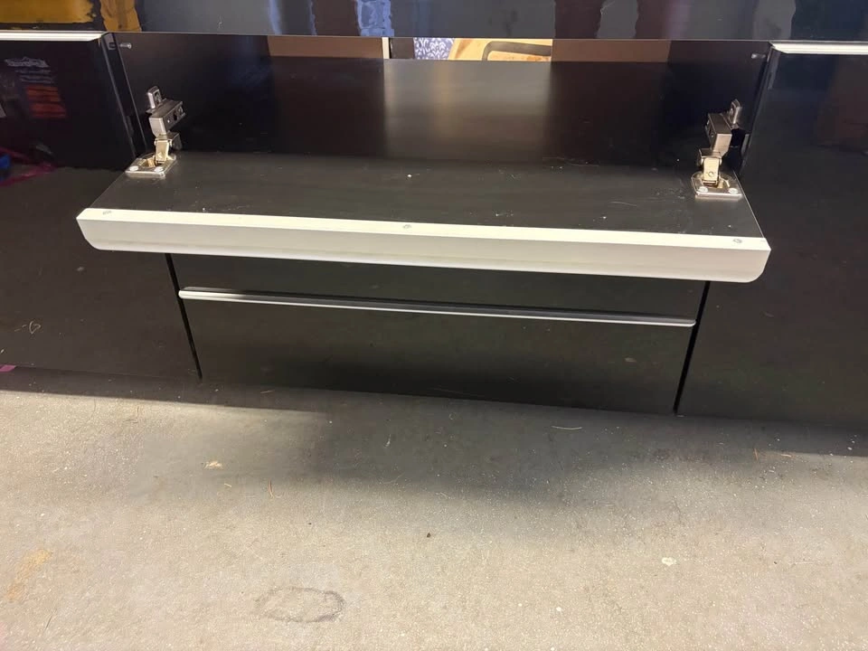 IKEA besta media unit - high gloss black - photo 3
