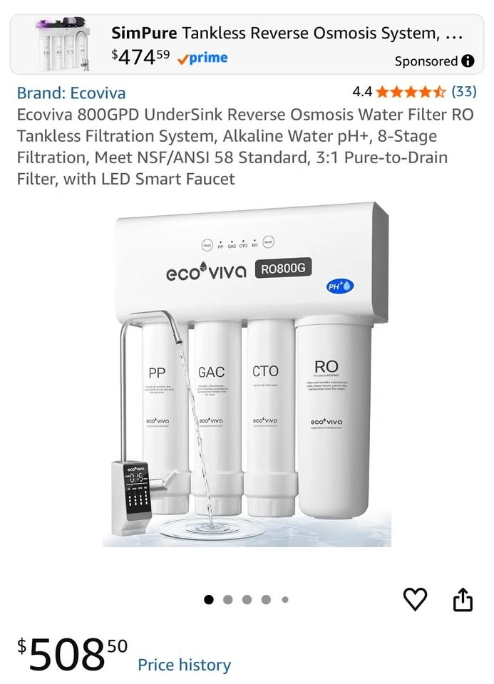 Ecoviva Water Filtration System - photo 2