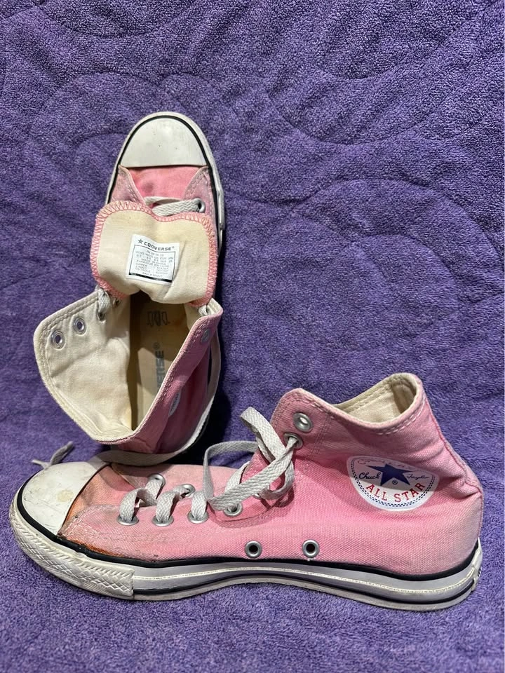 Pink Hightop Converse - photo 3