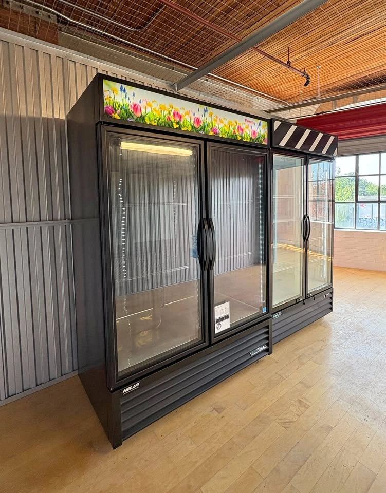 Like NEW Commercial Glass Door Display Refrigerators