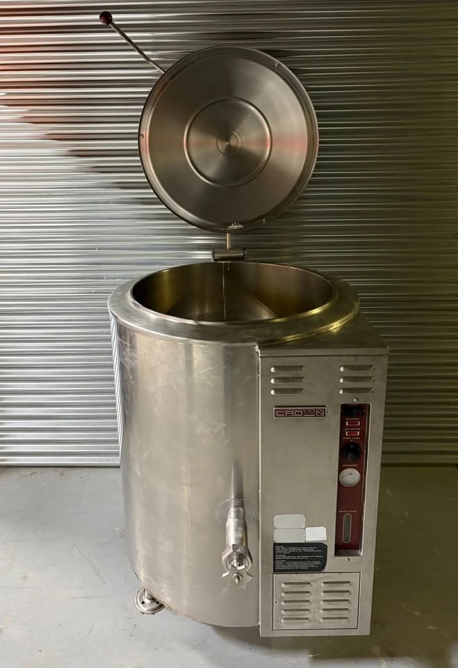 CROWN 20-Gallon Gas Steam Kettle - photo 4
