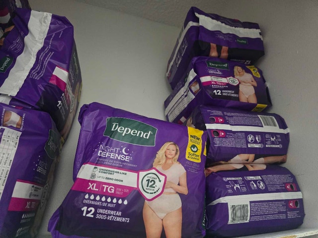 ADULT DEPENDS XL night defense women - photo 2
