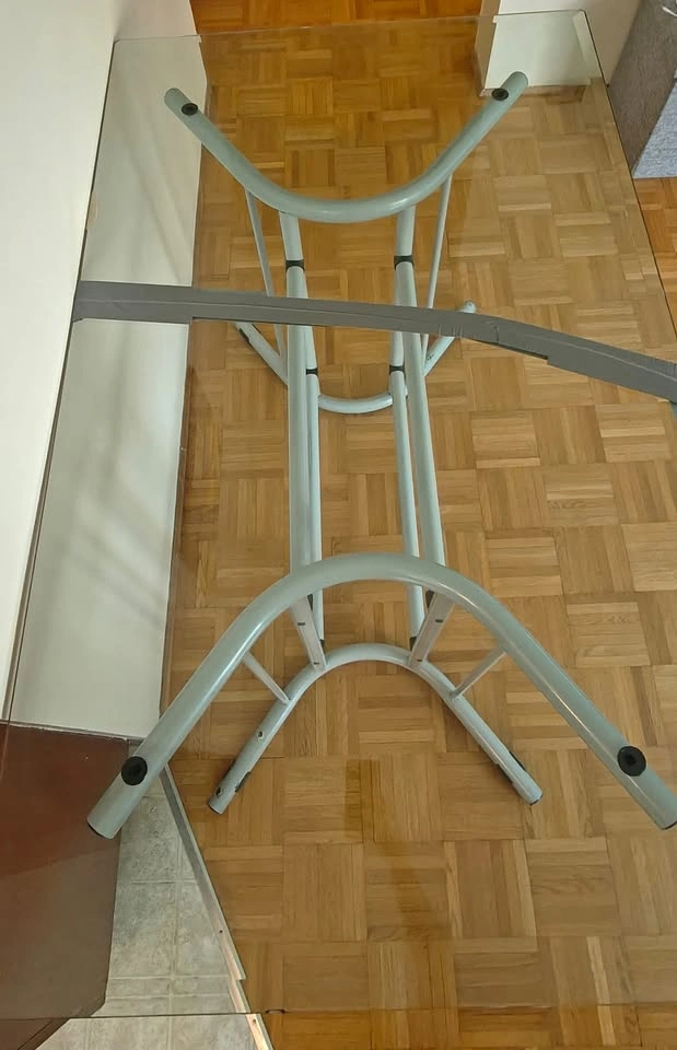 FREE – Metal Dining Table Frame (Broken Glass Top) - photo 3