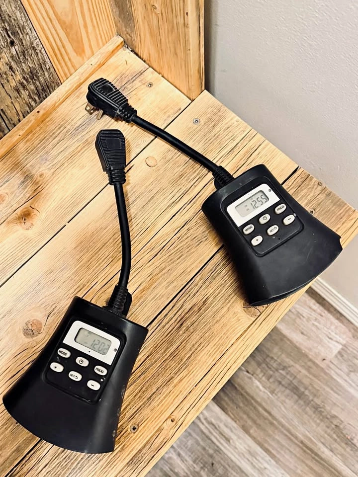 2 Outdoor Digital Programmable Timers – $17 for the Pair