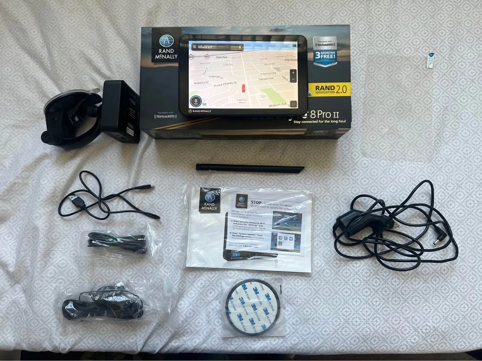 Rand McNally OverDryve 8 Pro II Truck GPS Bundle - photo 2