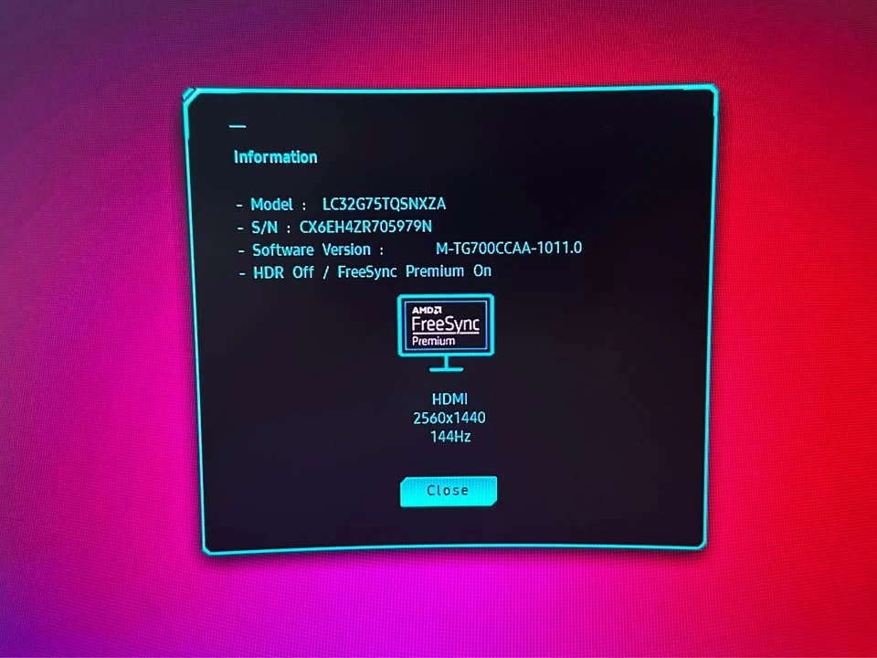Samsung Odyssey G7 32" Curved Gaming Monitor (1440p, 240Hz, 1ms) - photo 4