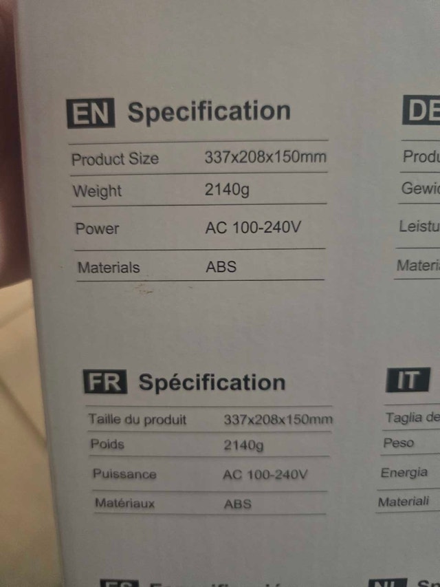 Dehumidifier unused - photo 2