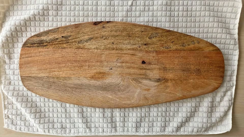 Oval Acacia Wood Serving Cutting Board