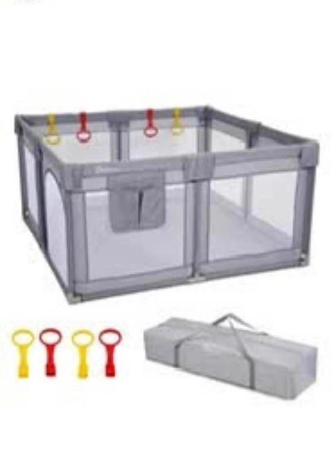 Large Portable Baby Playpen with Carrying Case