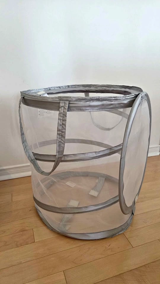 Collapsible Mesh Laundry Basket - Ikea Fyllen