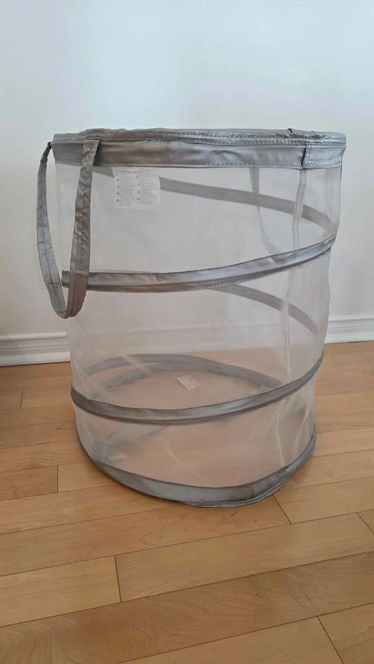 Collapsible Mesh Laundry Basket - Ikea Fyllen - photo 3