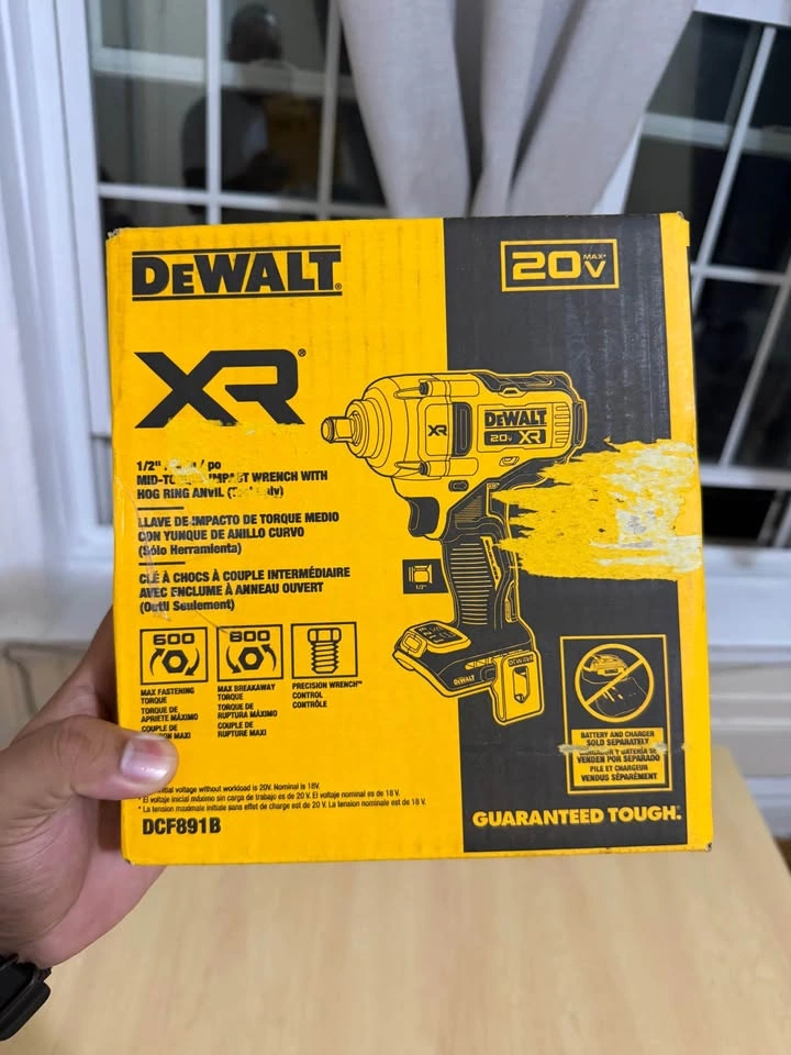 DEWALT DCF891 20V MAX XR – BRUSHLESS 1/2” IMPACT WRENCH - photo 5