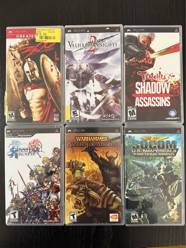 Sony PSP Video Game Lot of 21 games (Bundle only) - photo 3