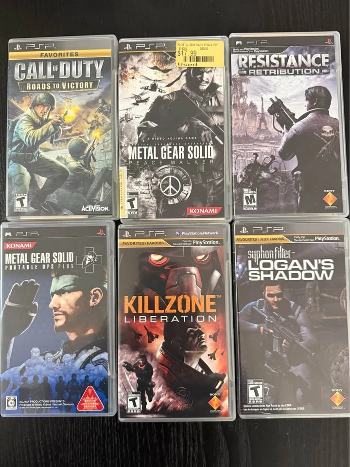 Sony PSP Video Game Lot of 21 games (Bundle only) - photo 4