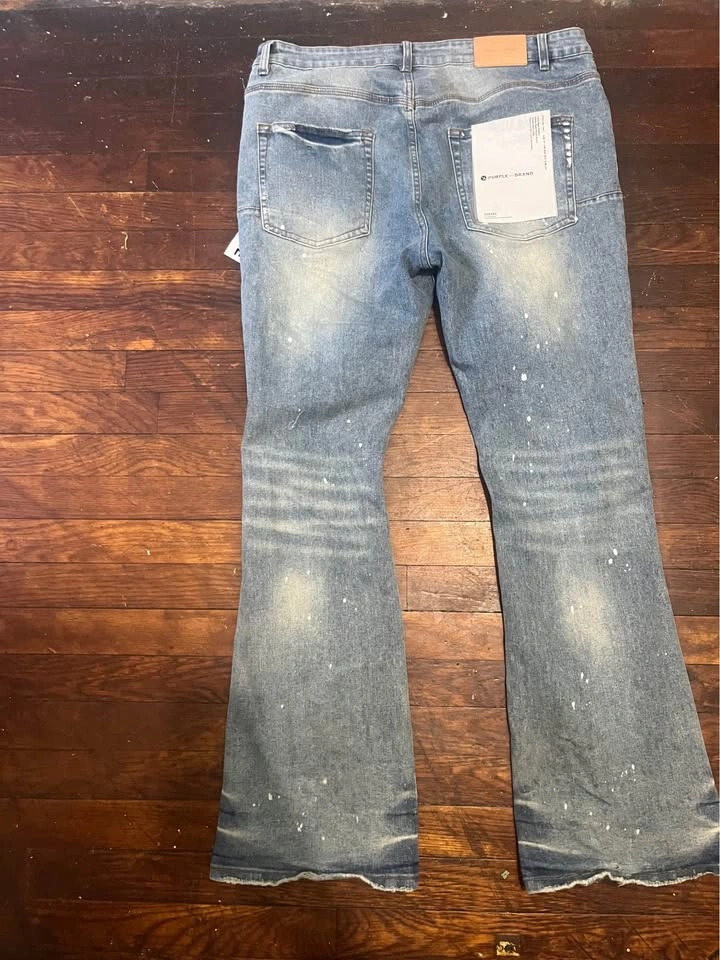 Purple Jeans Straight Leg - photo 2