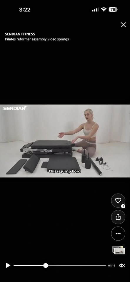 Pilates machine